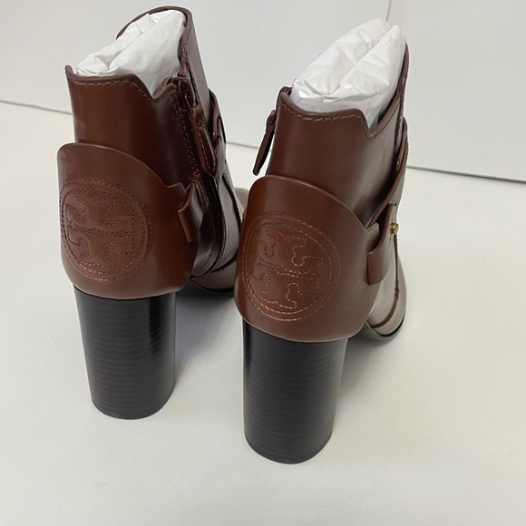Tory Burch Almond Colton Leather Bootie- New In Box - Size 10- Reemoly - Picture 5 of 15